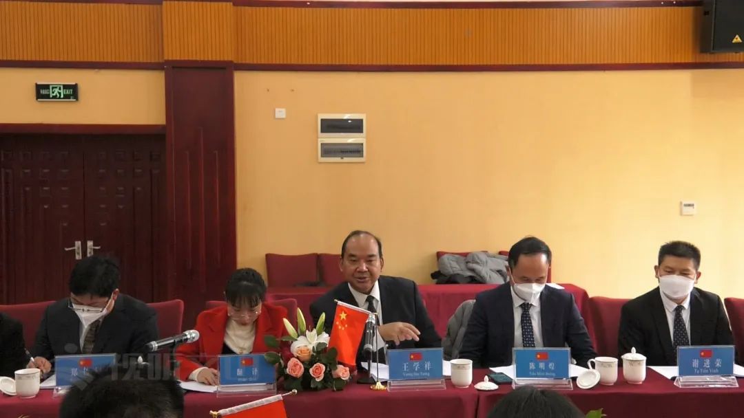 文山州外事代表团与越南河江省外事厅代表团在麻栗坡县开展会谈