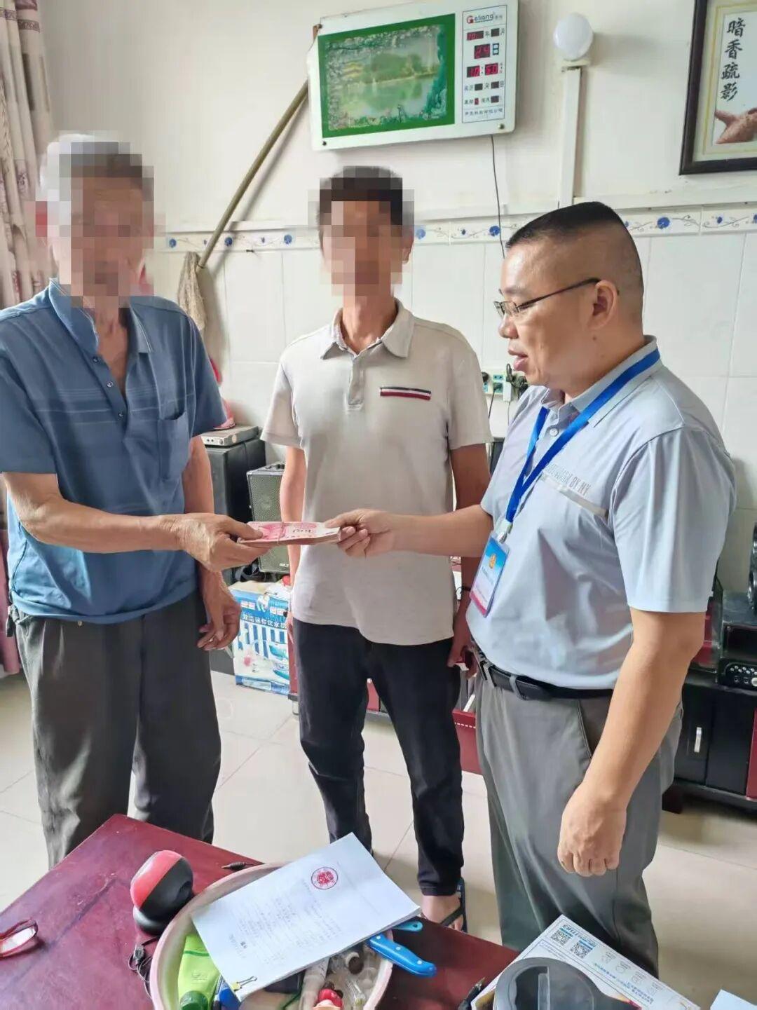 富宁县人民法院上门解纷 打通司法服务“最后一公里”